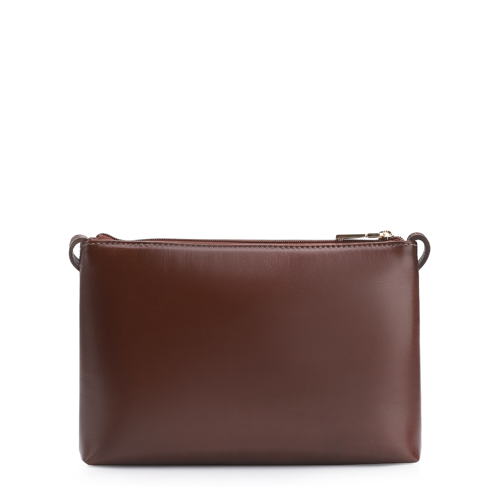 Bolsa Transversal Bridão Couro Marrom