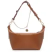 Bolsa Transversal Cordão Couro Marrom - imagem 4