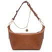 Bolsa Transversal Cordão Couro Marrom - imagem 4