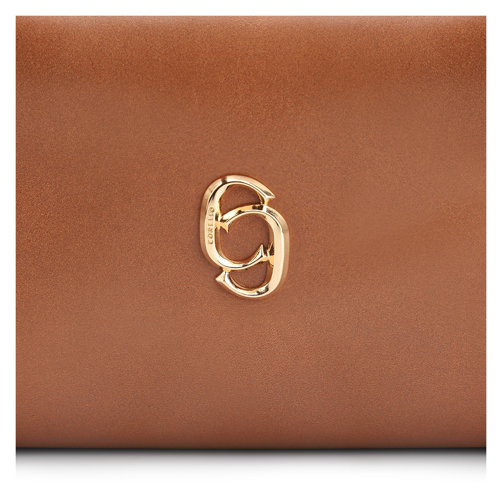 Bolsa Transversal Cordão Couro Marrom