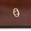 Bolsa Transversal Cordão Couro Marrom Escuro - imagem 7