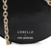 Bolsa Transversal Corello x Vitor Zerbinato Couro Preto - imagem 6