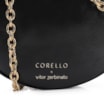 Bolsa Transversal Corello x Vitor Zerbinato Couro Preto - imagem 6