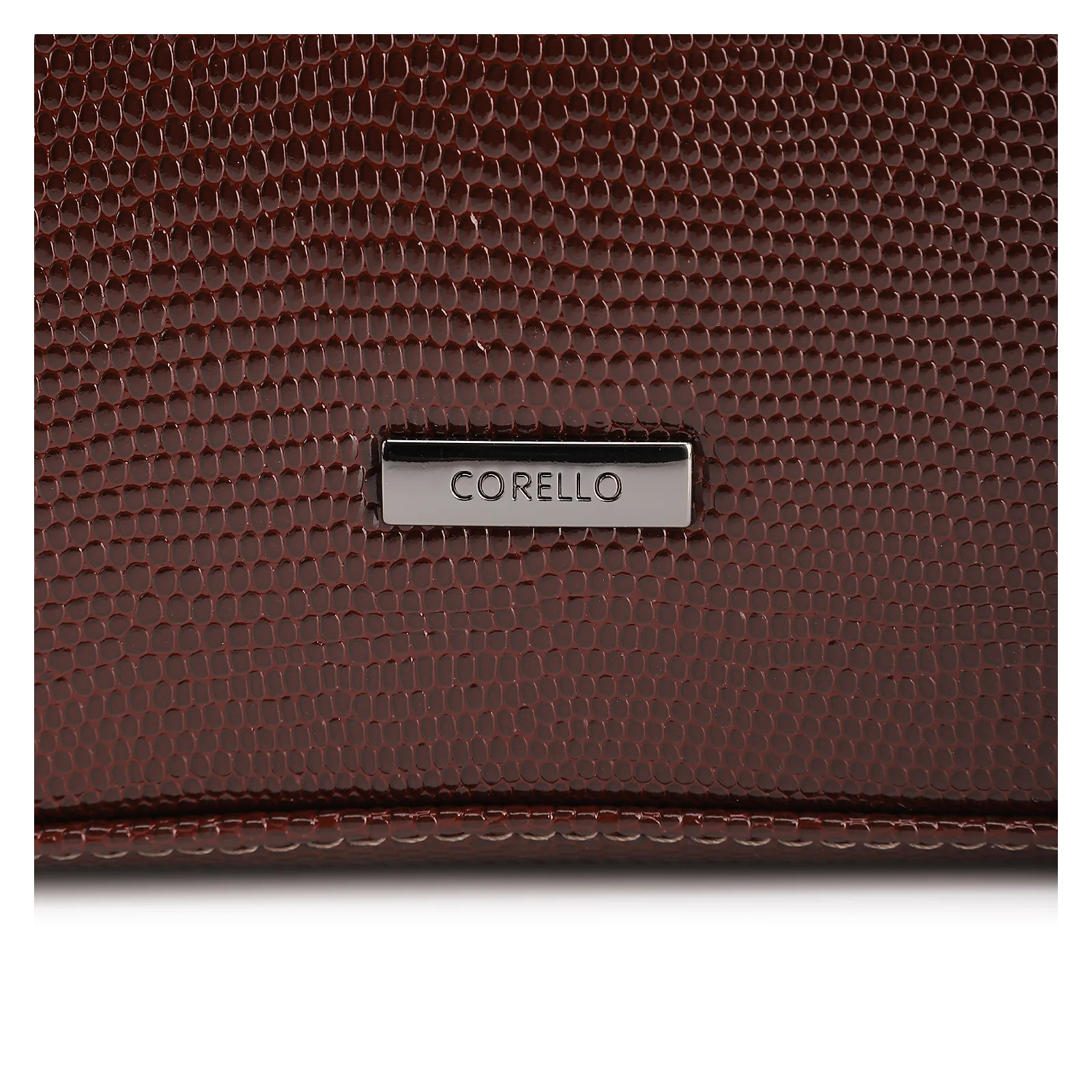  Bolsa Transversal Correntes Alt Lezard Marrom