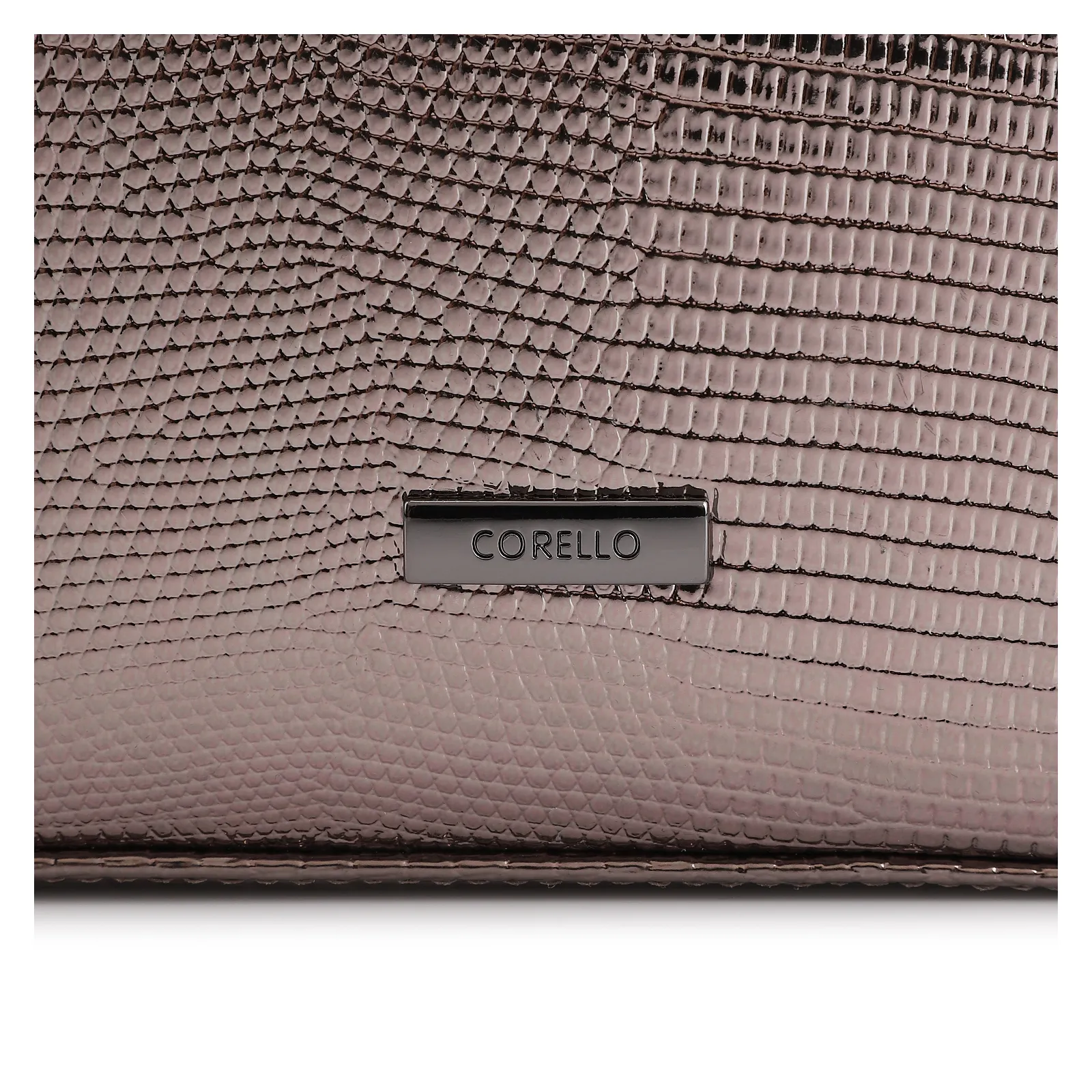  Bolsa Transversal Correntes Alt Lezard Prata