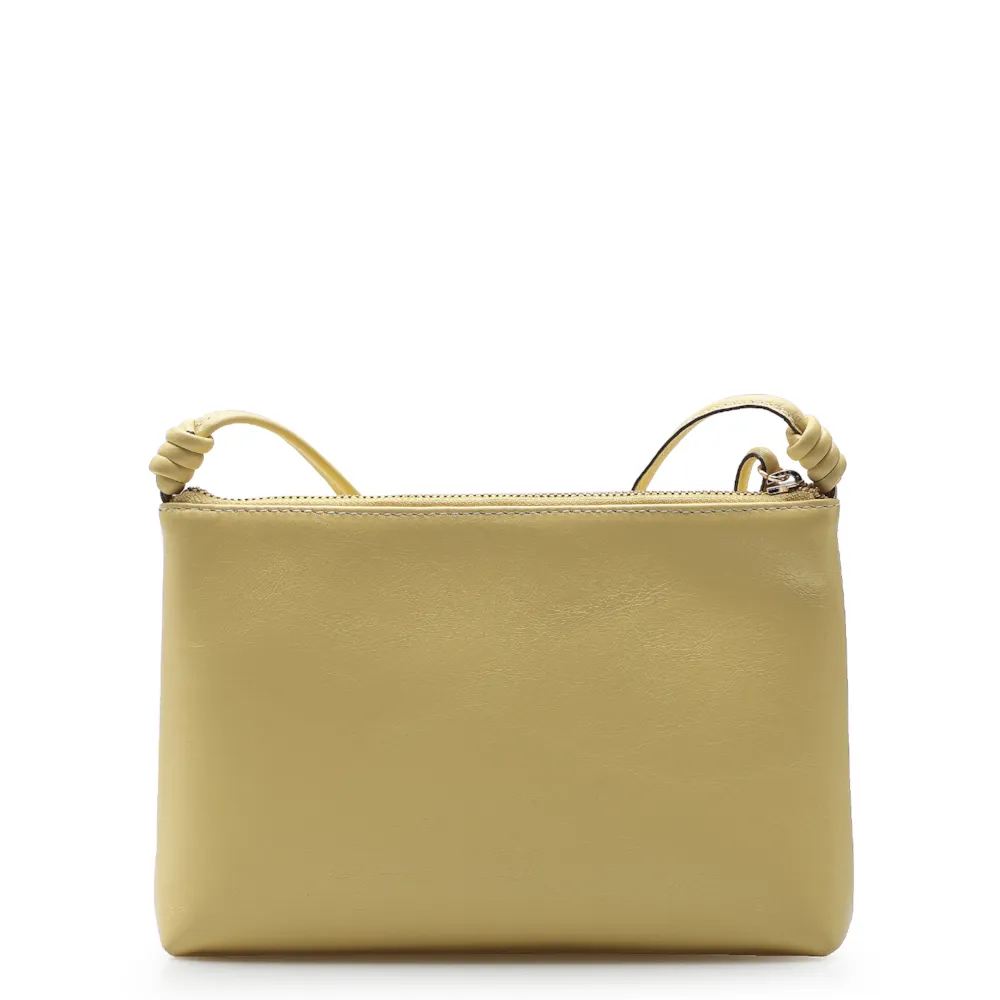 Bolsa Transversal Couro Amarelo - imagem 4