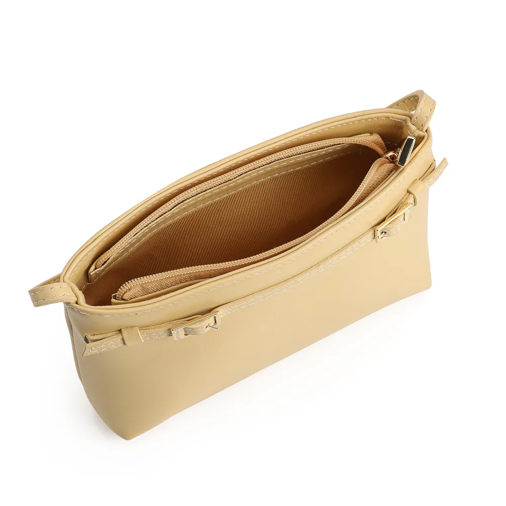 Bolsa Transversal Couro Amarelo - imagem 5