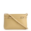 Bolsa Transversal Couro Amarelo - imagem 1