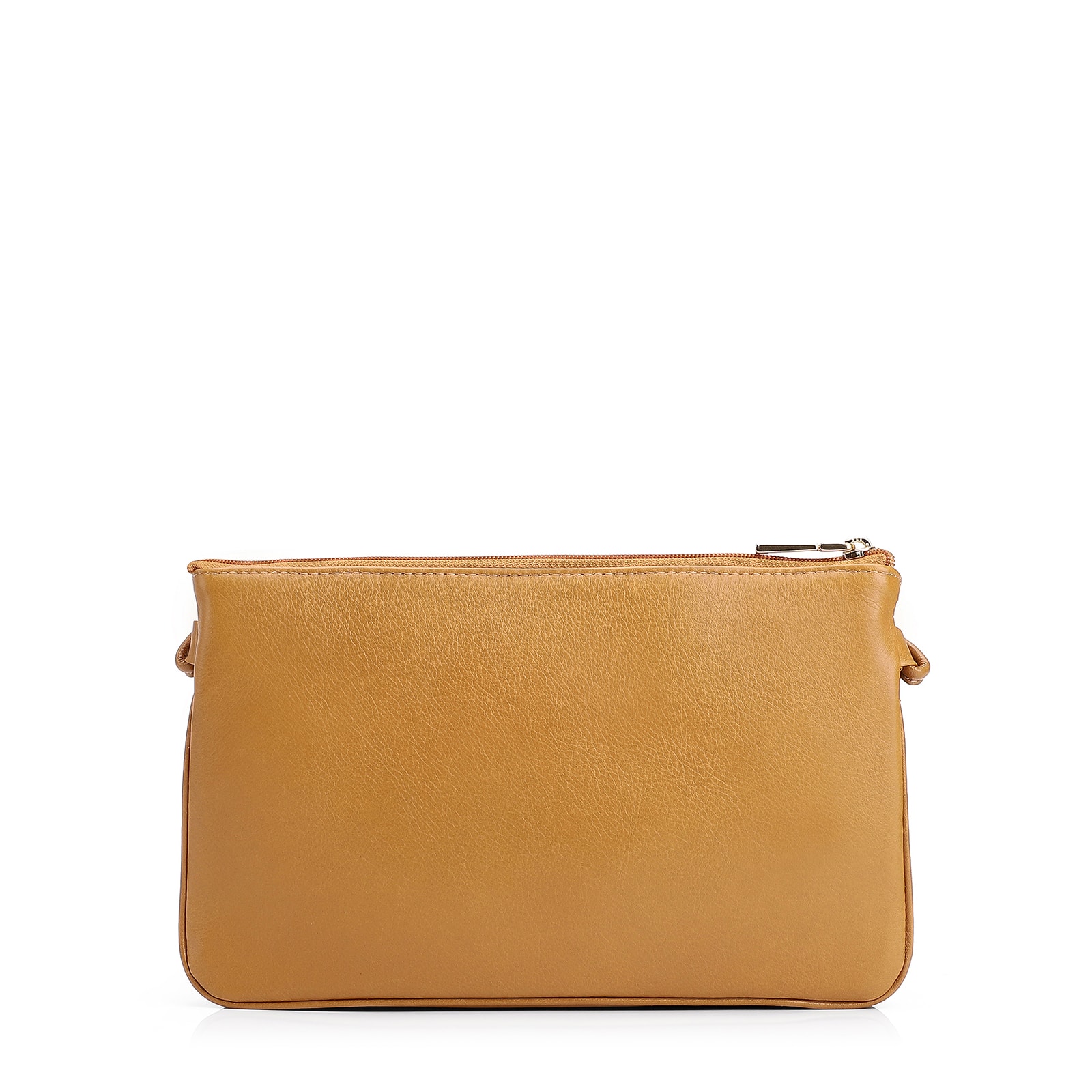 Bolsa Transversal Couro Amarelo