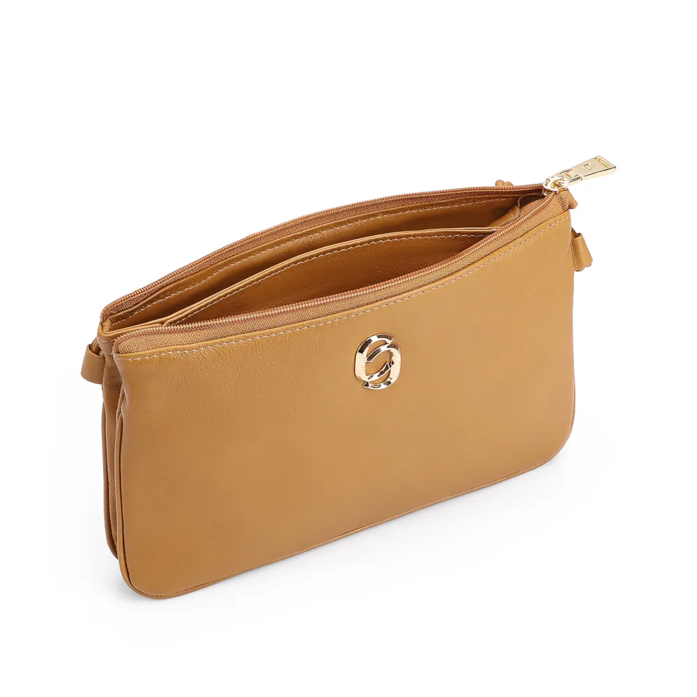 Bolsa Transversal Couro Amarelo - imagem 5