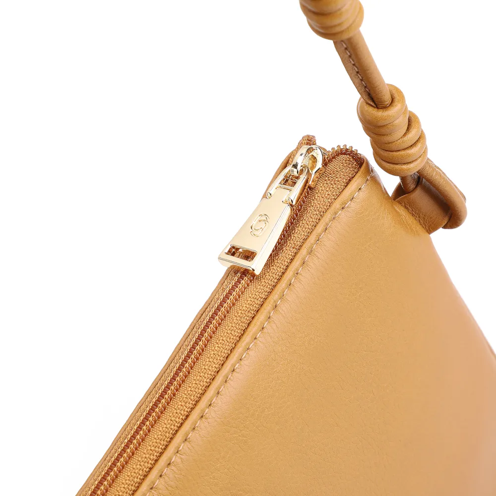 Bolsa Transversal Couro Amarelo - imagem 6