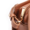 Bolsa Transversal Couro Antique Marrom Claro - imagem 5