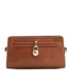 Bolsa Transversal Couro Antique Marrom Claro - imagem 1