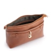 Bolsa Transversal Couro Antique Marrom Claro - imagem 4