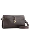 Bolsa Transversal Couro Antique Marrom Escuro - imagem 3
