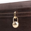 Bolsa Transversal Couro Antique Marrom Escuro - imagem 7