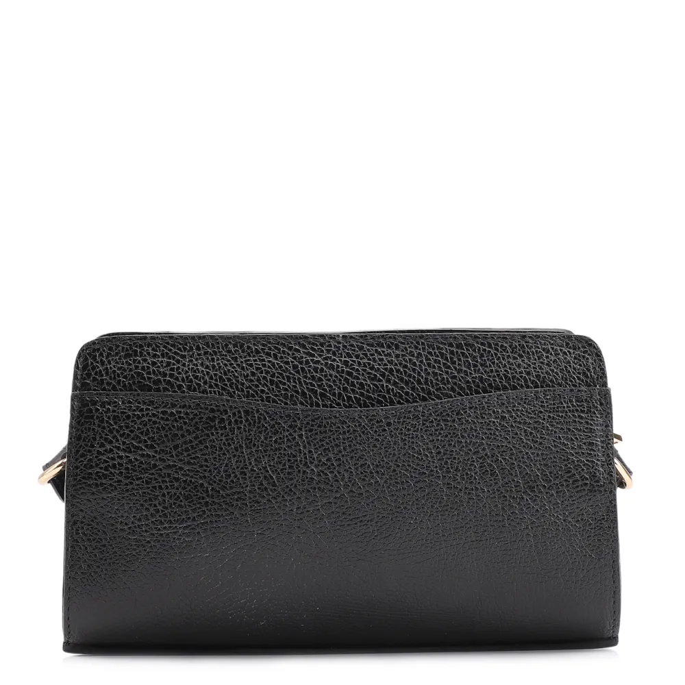 Bolsa Transversal Couro Antique Preto - imagem 4