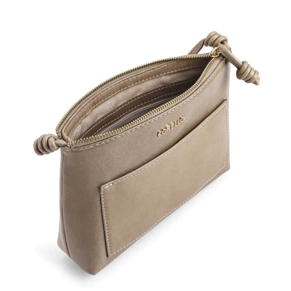 Bolsa Transversal Couro Argila - imagem 4