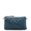 Bolsa Transversal Couro Azul - imagem 1