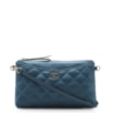 Bolsa Transversal Couro Azul - imagem 1