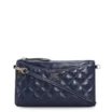 Bolsa Transversal Couro Azul - imagem 1