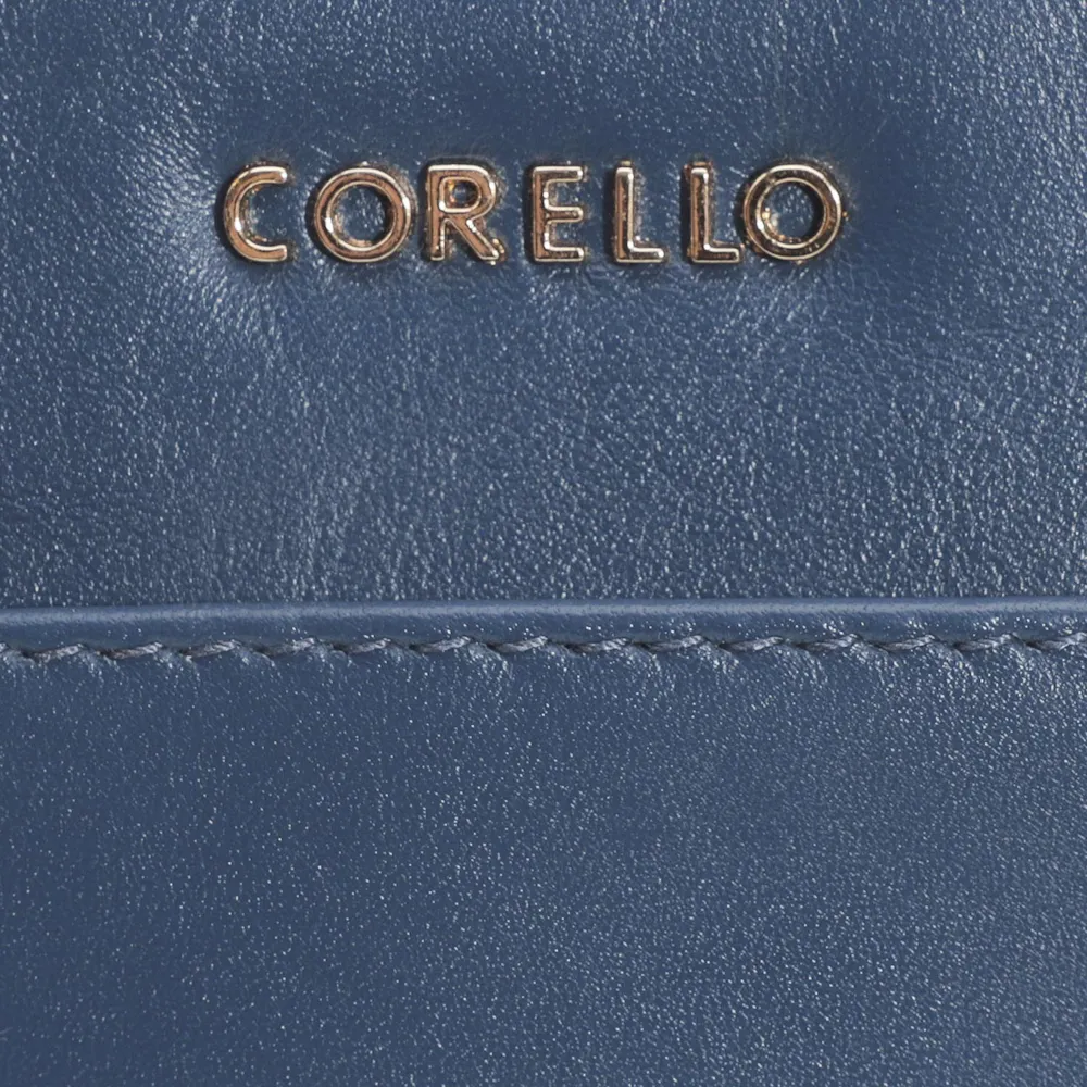 Bolsa Transversal Couro Azul - imagem 6