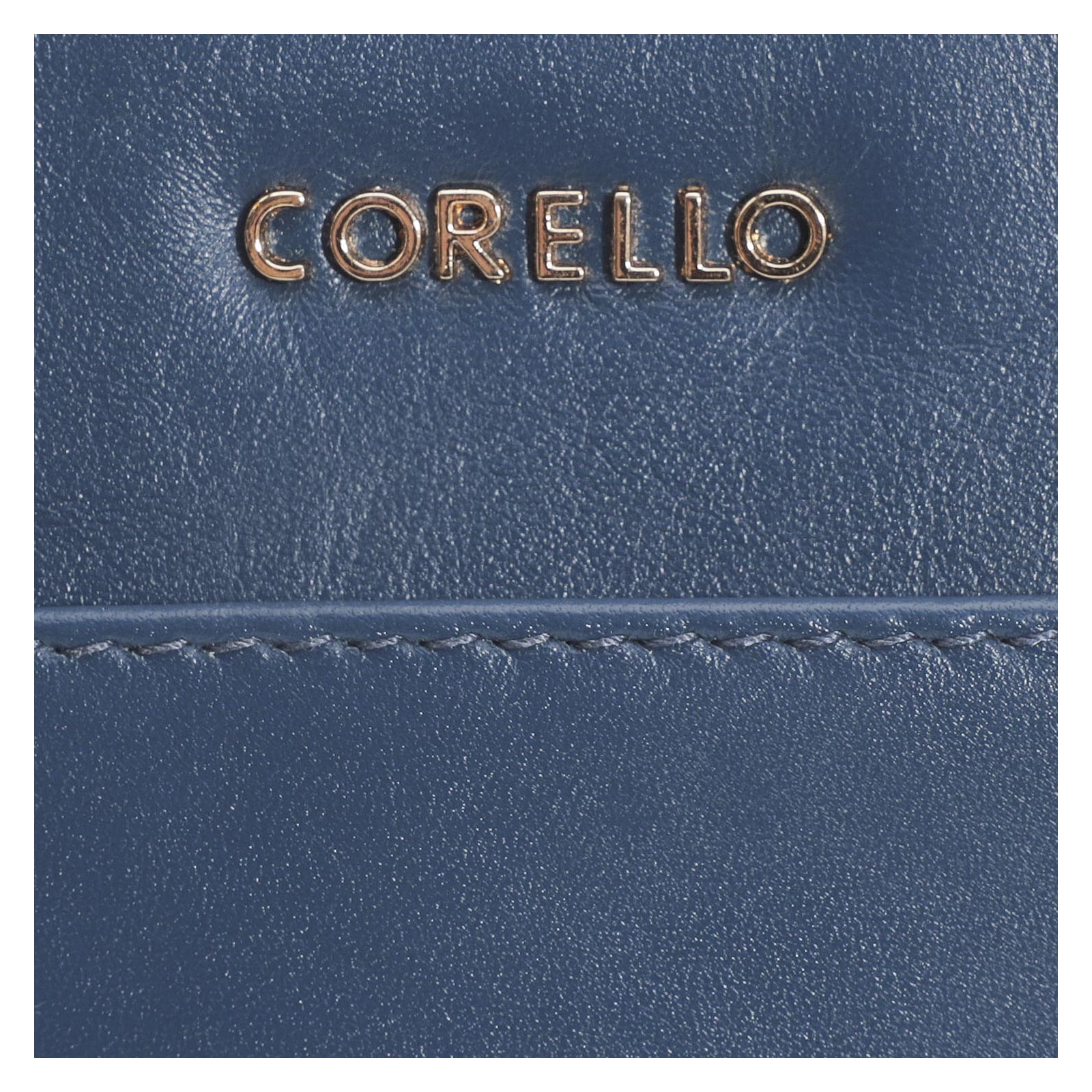 Bolsa Transversal Couro Azul