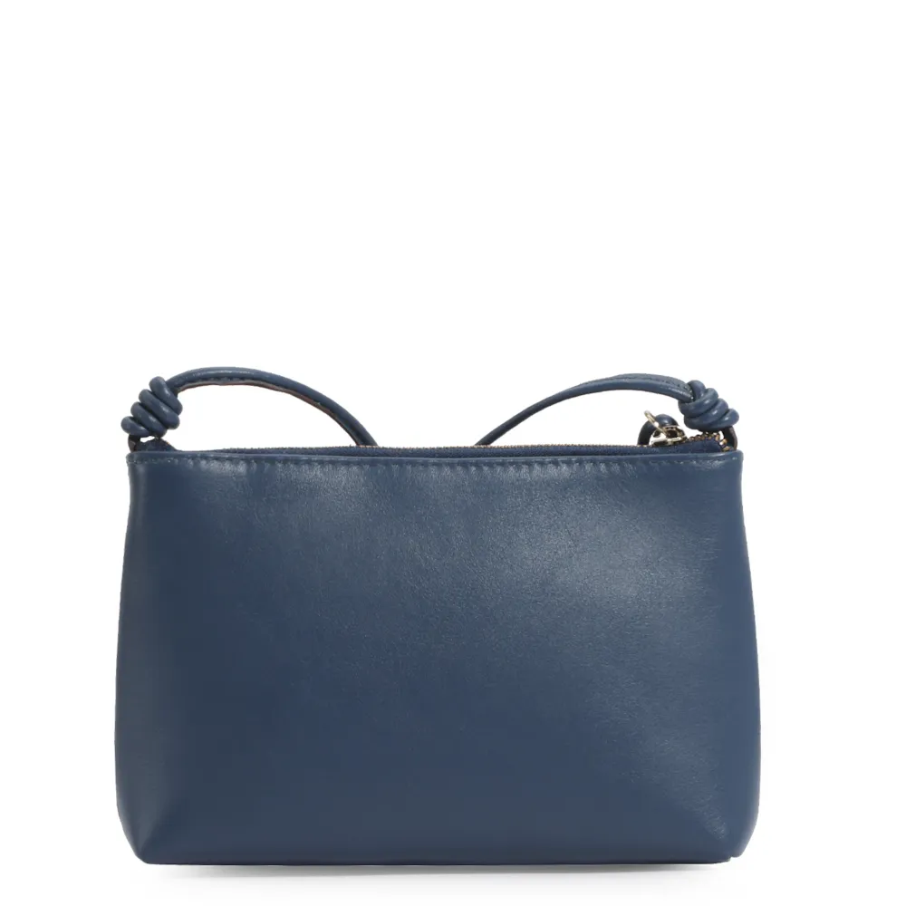 Bolsa Transversal Couro Azul - imagem 3
