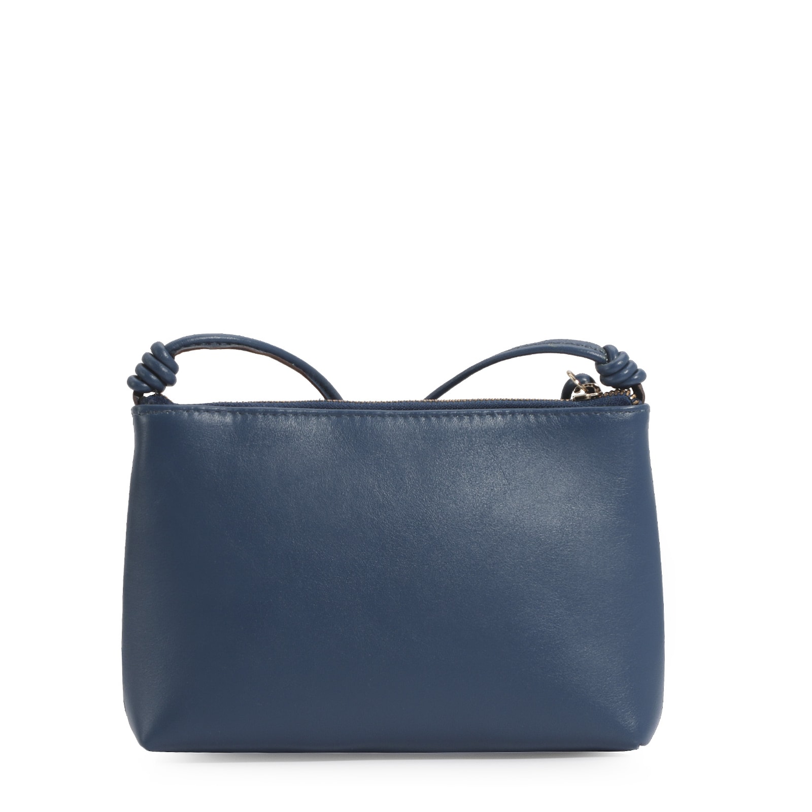 Bolsa Transversal Couro Azul