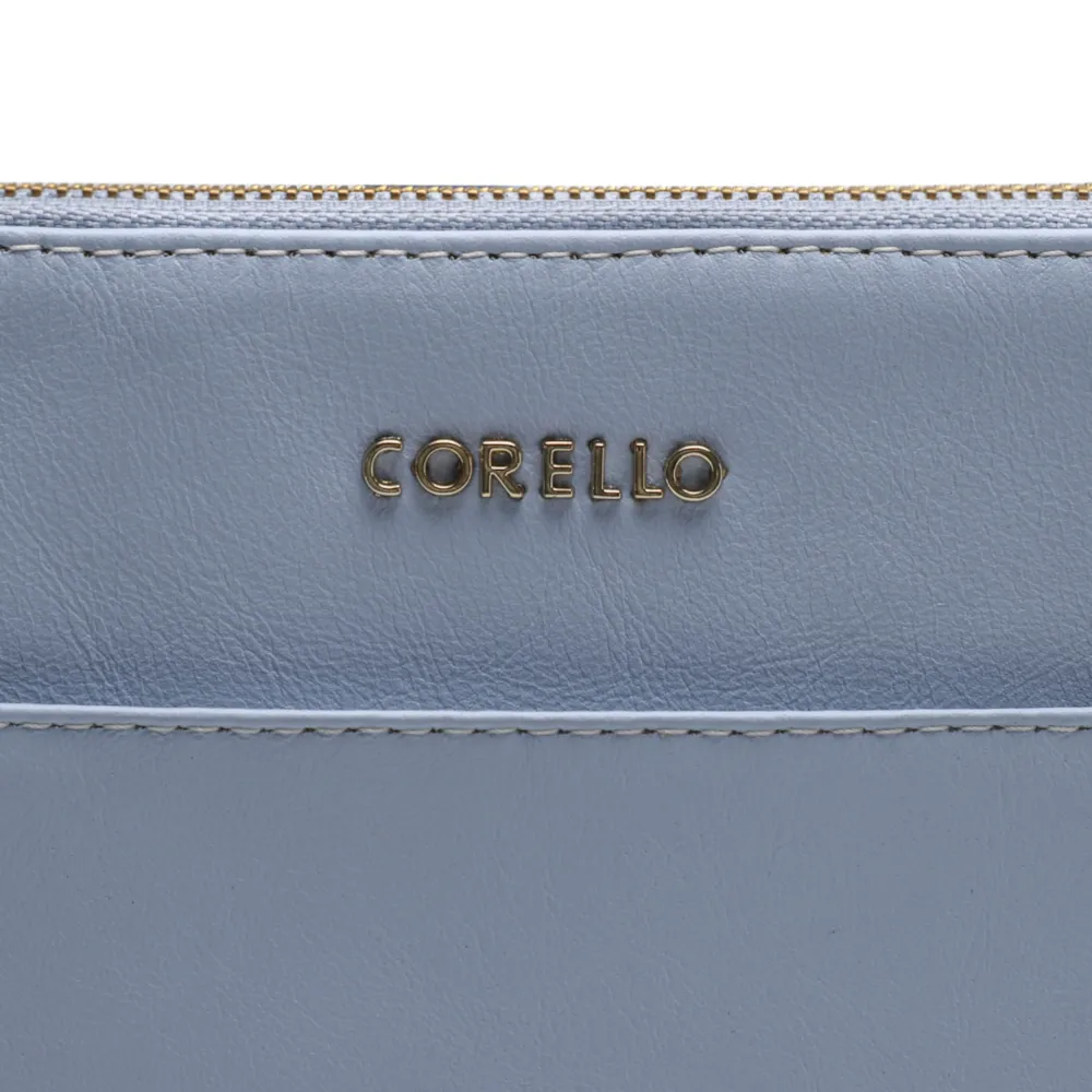 Bolsa Transversal Couro Azul - imagem 5