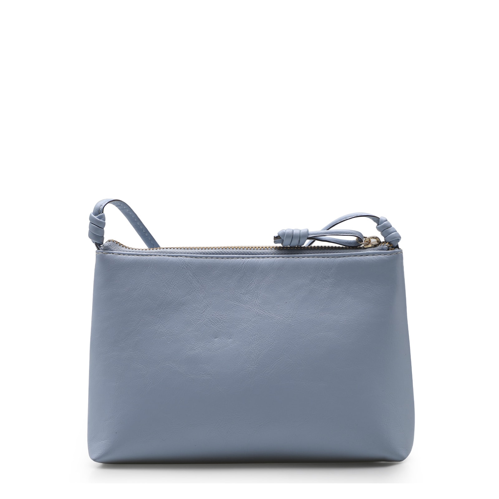 Bolsa Transversal Couro Azul