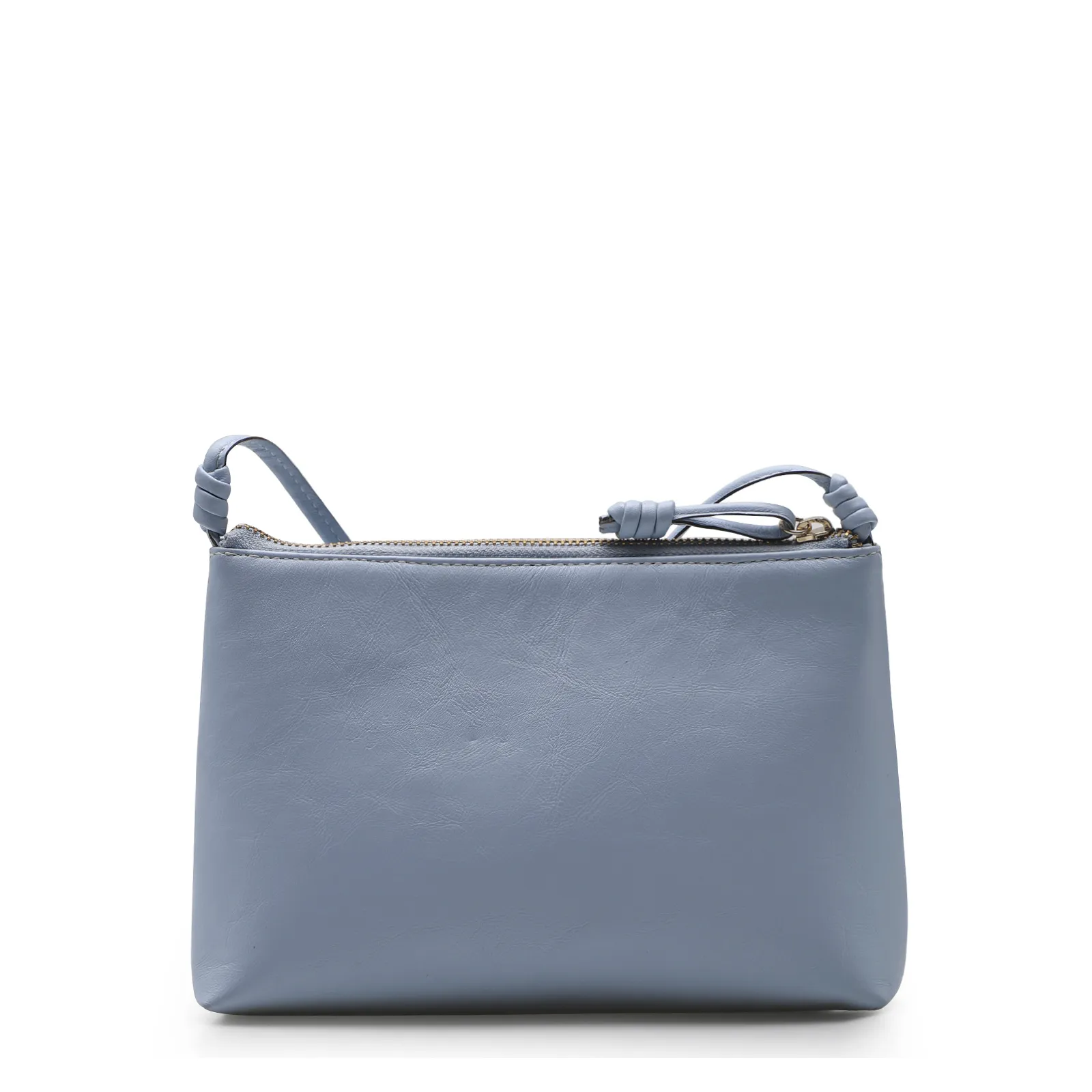 Bolsa Transversal Couro Azul
