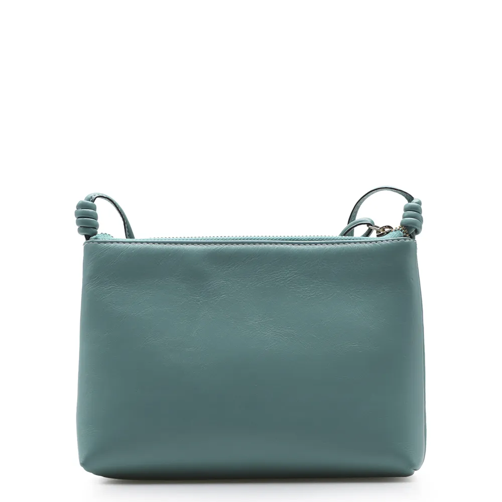 Bolsa Transversal Couro Azul - imagem 3
