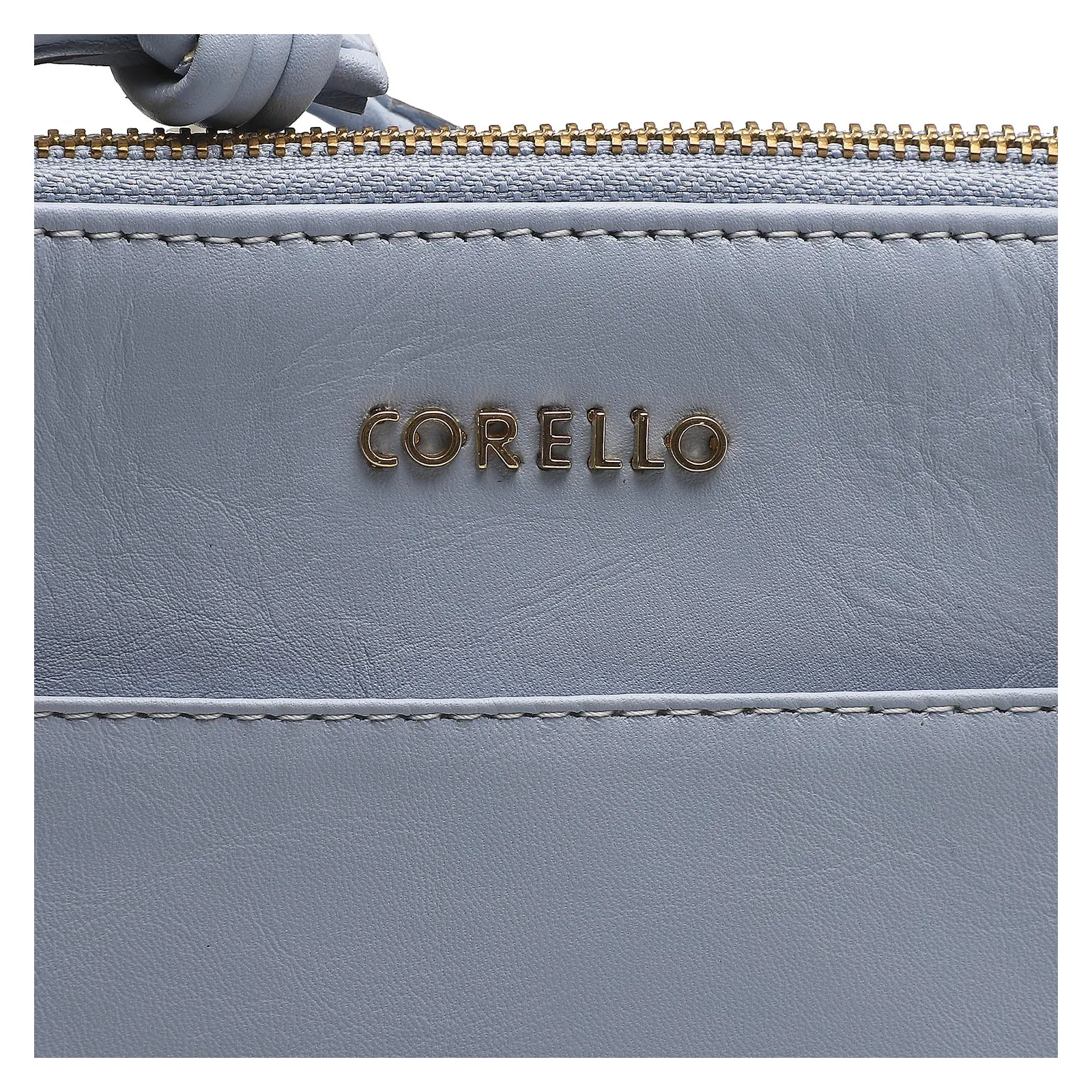Bolsa Transversal Couro Azul