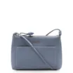 Bolsa Transversal Couro Azul - imagem 1