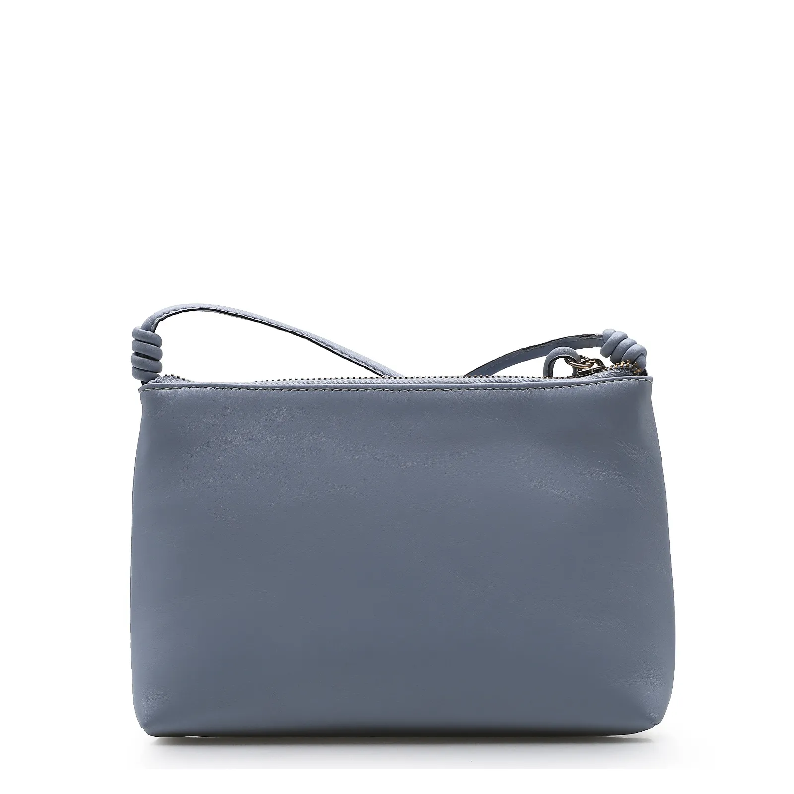 Bolsa Transversal Couro Azul