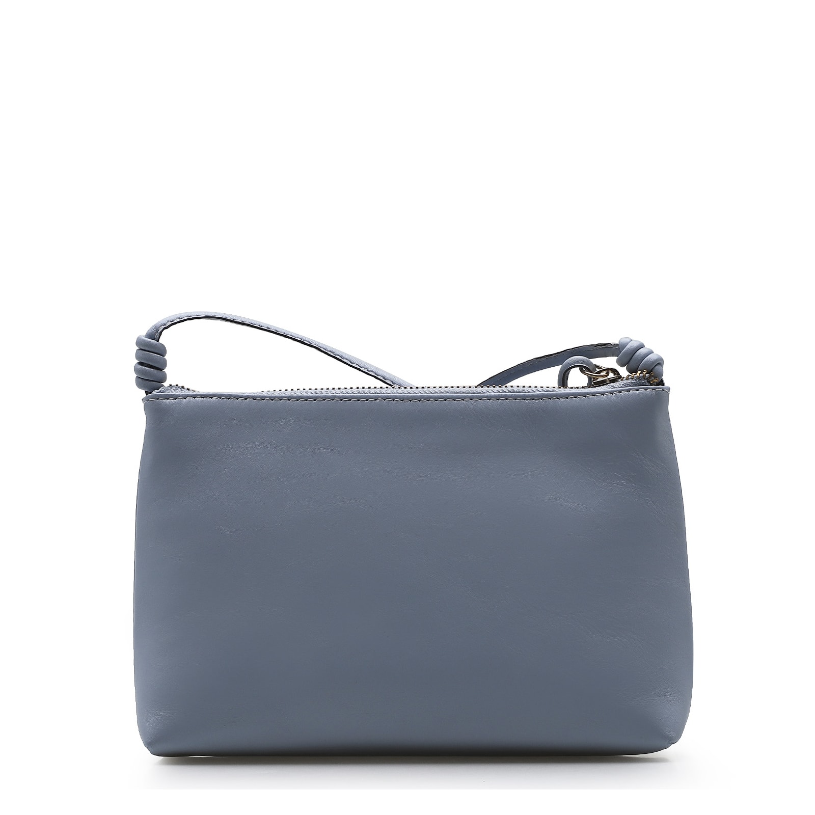 Bolsa Transversal Couro Azul