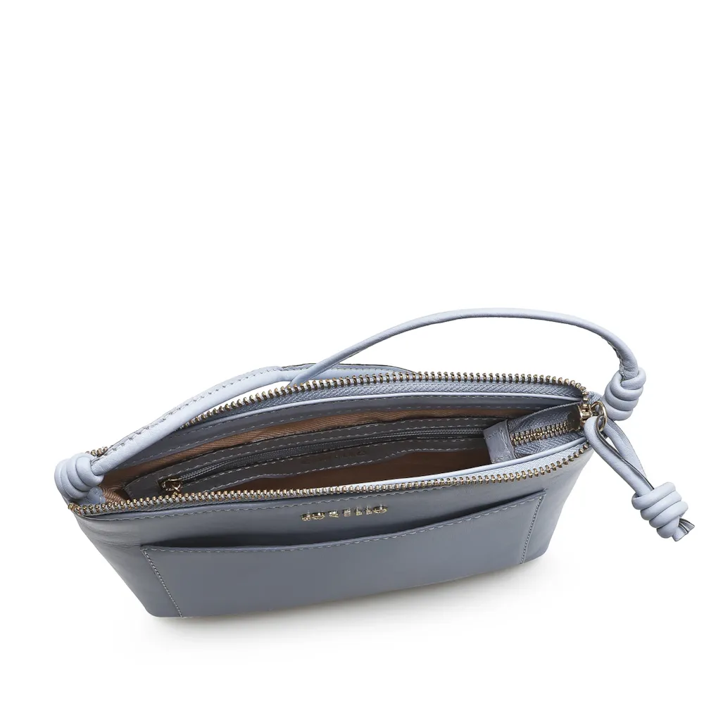 Bolsa Transversal Couro Azul - imagem 4