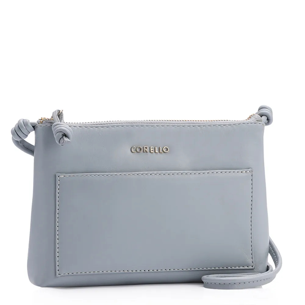 Bolsa Transversal Couro Azul - imagem 2