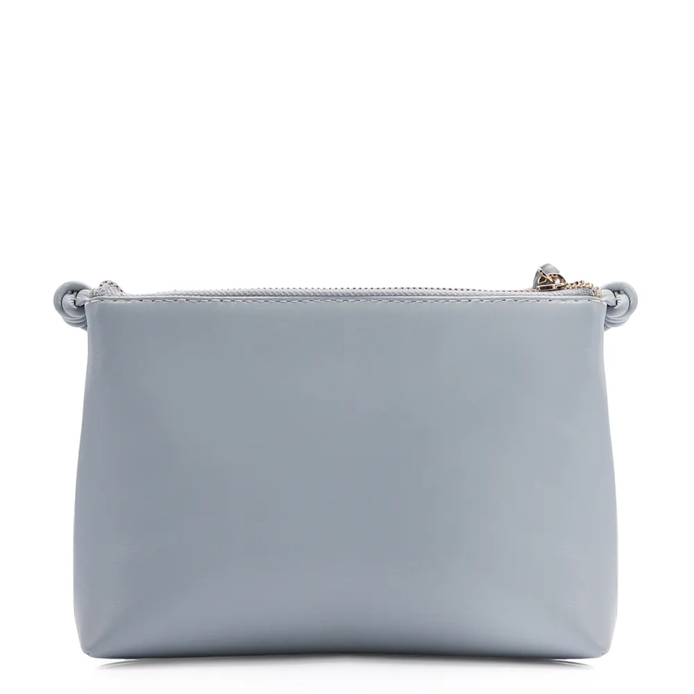Bolsa Transversal Couro Azul - imagem 3