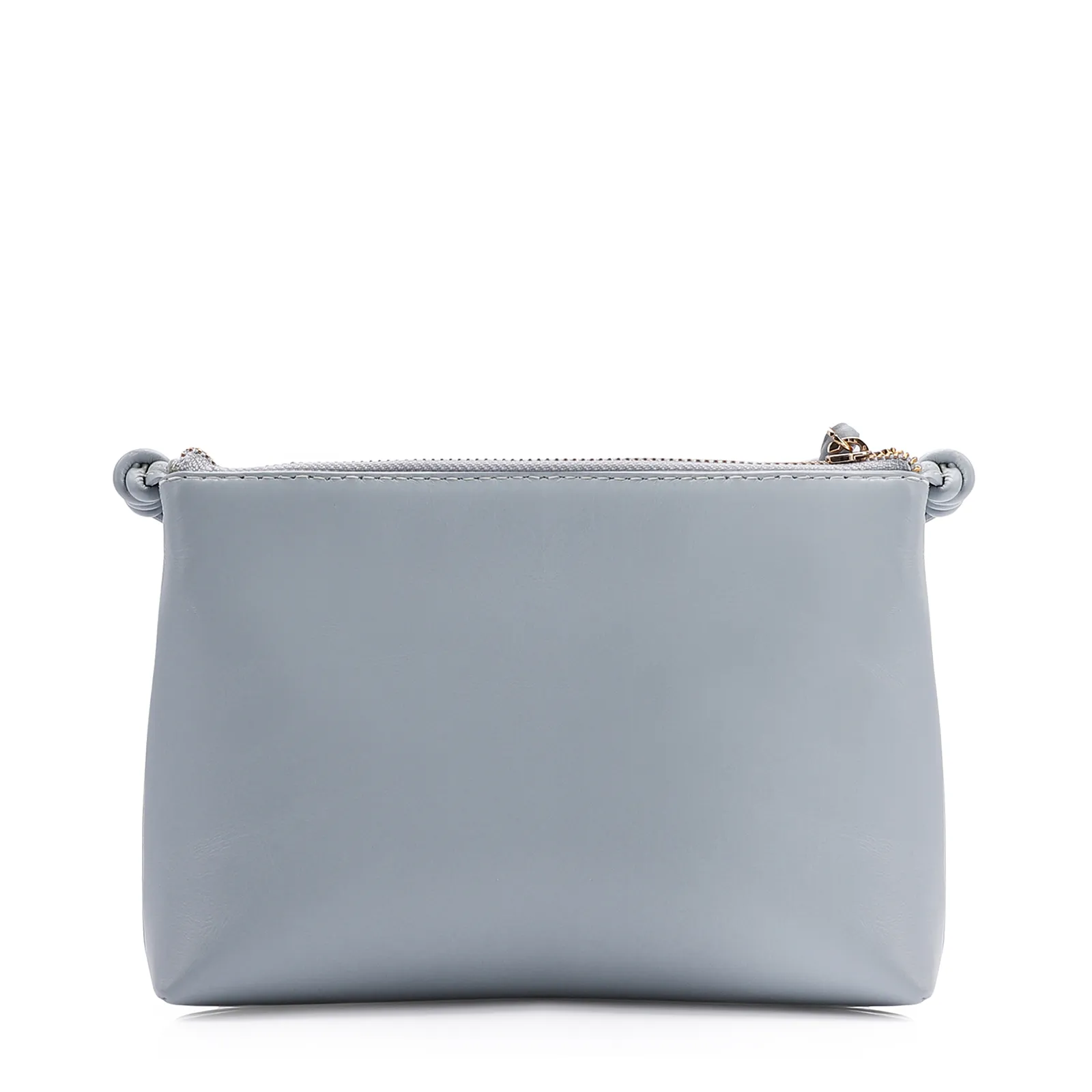 Bolsa Transversal Couro Azul