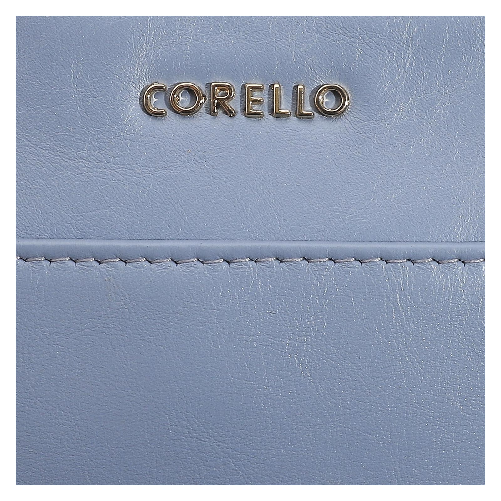 Bolsa Transversal Couro Azul