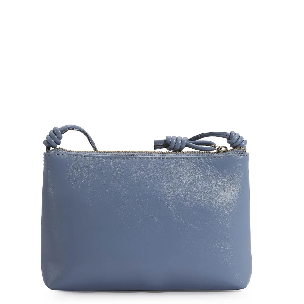 Bolsa Transversal Couro Azul - imagem 3
