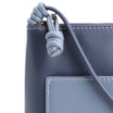 Bolsa Transversal Couro Azul - imagem 5