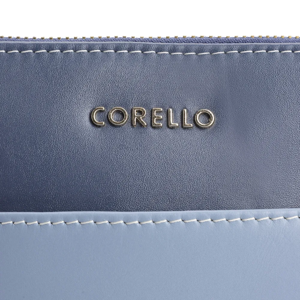 Bolsa Transversal Couro Azul - imagem 6