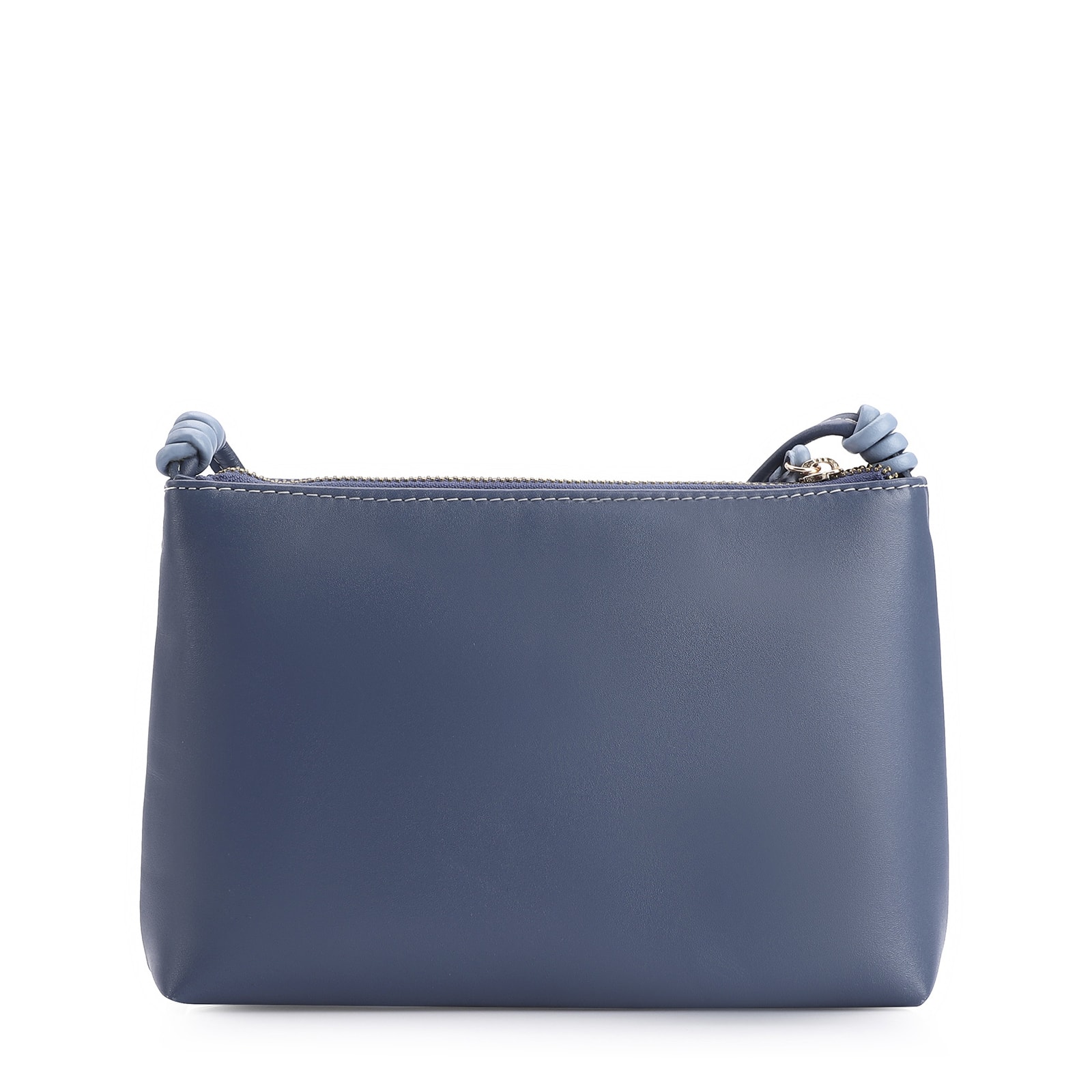 Bolsa Transversal Couro Azul