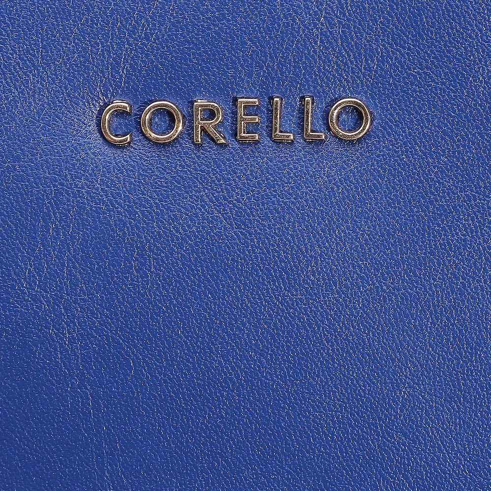 Bolsa Transversal Couro Azul - imagem 5