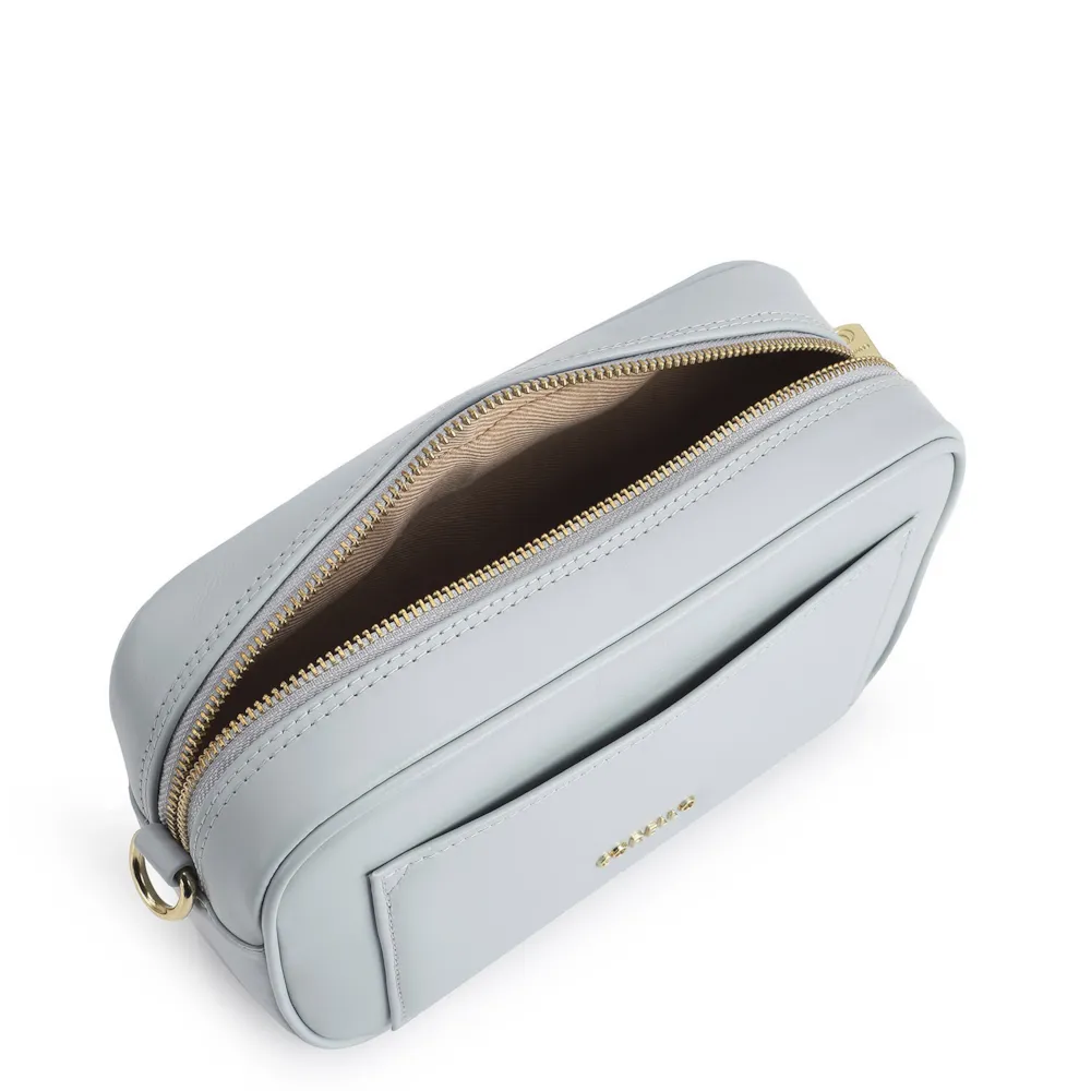 Bolsa Transversal Couro Azul - imagem 4