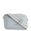Bolsa Transversal Couro Azul - imagem 1