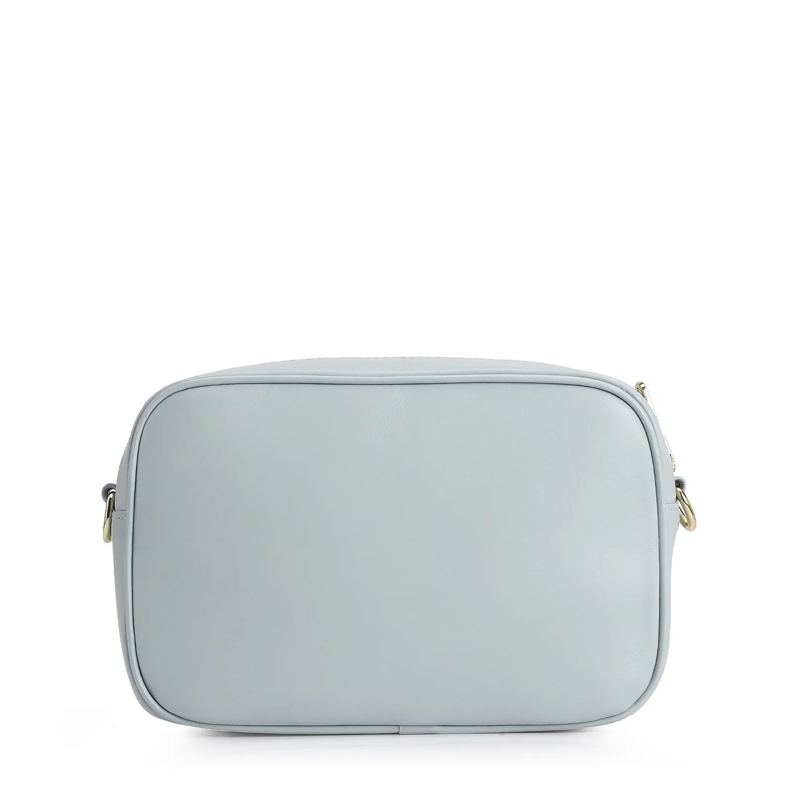 Bolsa Transversal Couro Azul